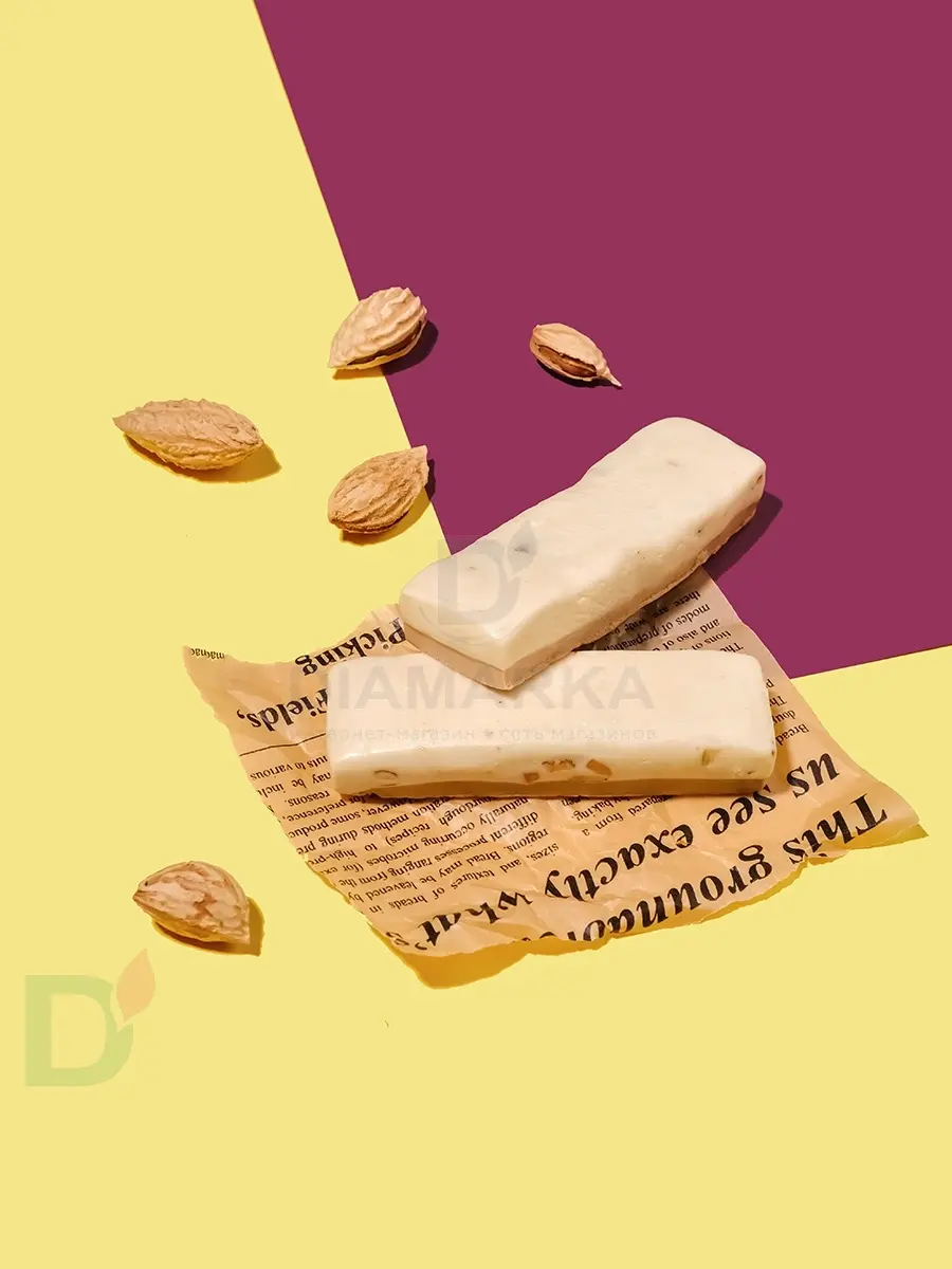 Батончик протеиновый FitnesShock Карамельный мусс с миндалем 40гр. в Волгограде