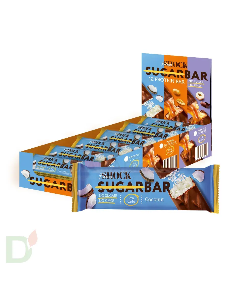 Батончик протеиновый FitnesShock Кокос 50гр. в Волгограде