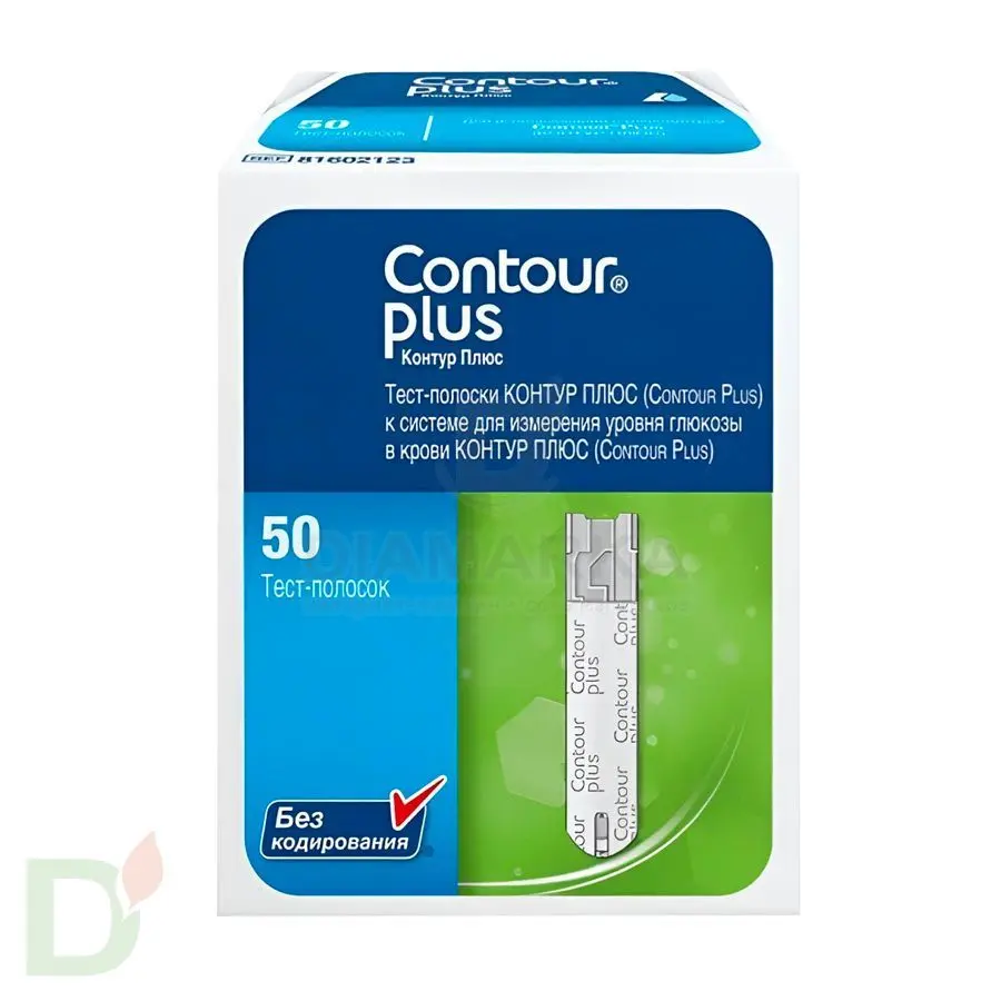 Тест-полоски Контур ПЛЮС №50