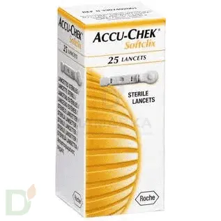 Ланцеты одноразовые  Акку-Чек Софткликс №25