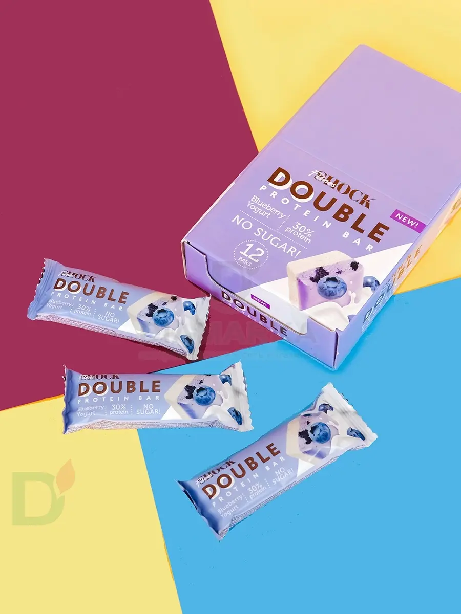 Батончик протеиновый FitnesShock Черничный йогурт 40гр. в Волгограде