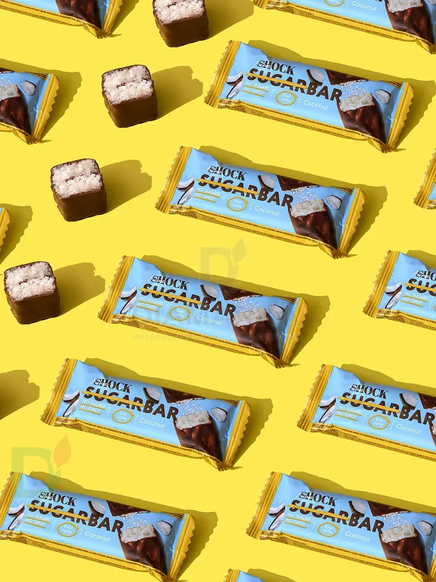 Батончик протеиновый FitnesShock Кокос 50гр. в Волгограде