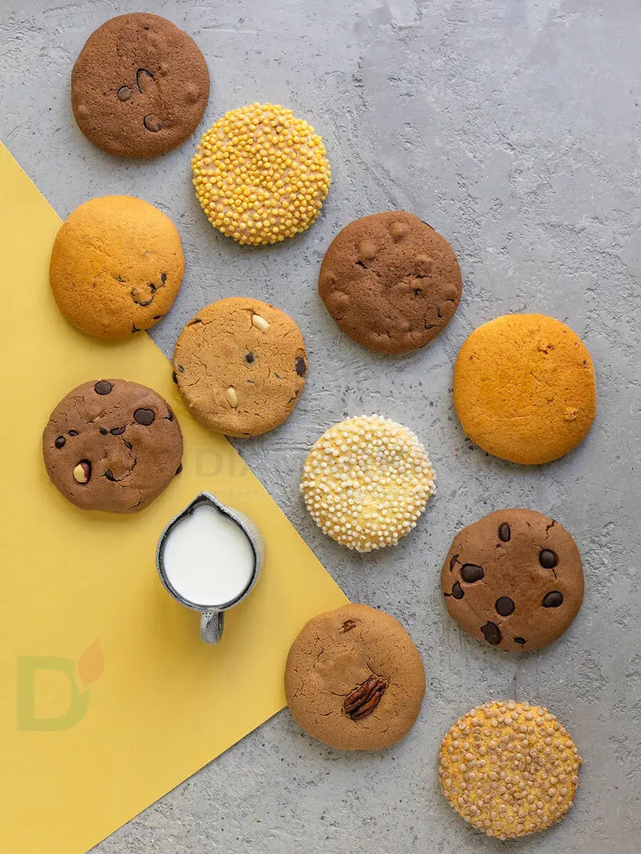 Печенье протеиновое FitnesShock Nuts Арахис-Шоколад 40гр.