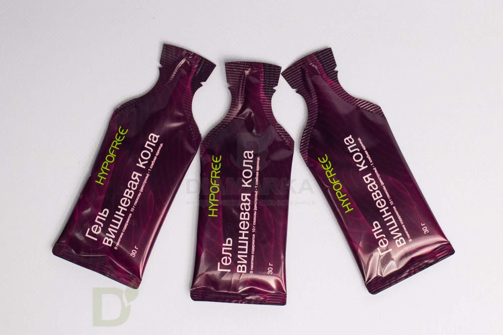 Гель HYPOFREE DIAMARKA 1ХЕ Вишневая Кола, мягкая упаковка, 10 саше по 30мл в Волгограде