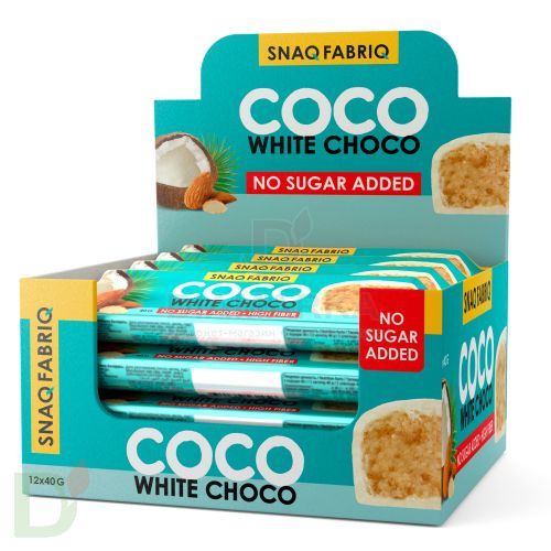 Батончик Snaq Fabriq глазированный Кокосово-миндальный десерт 40гр* в Волгограде