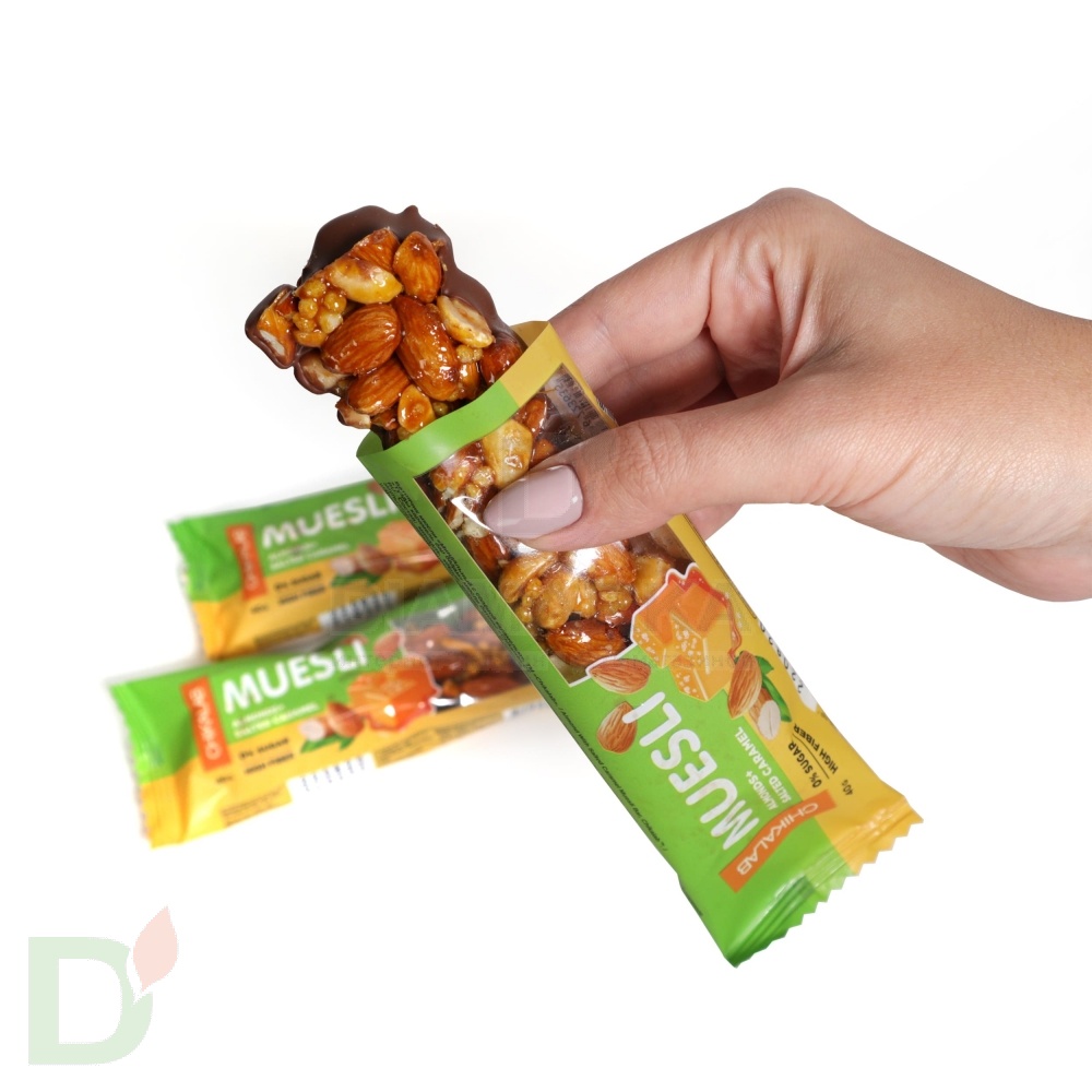 Батончик мюсли CHIKALAB миндальный с соленой карамелью 40 гр. в Волгограде