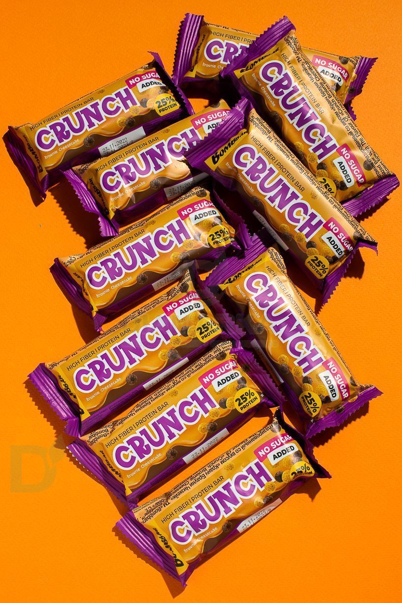 Батончик протеиновый BOMBBAR глазированный Кранч Ваниль Чизкейк 50гр. в Волгограде