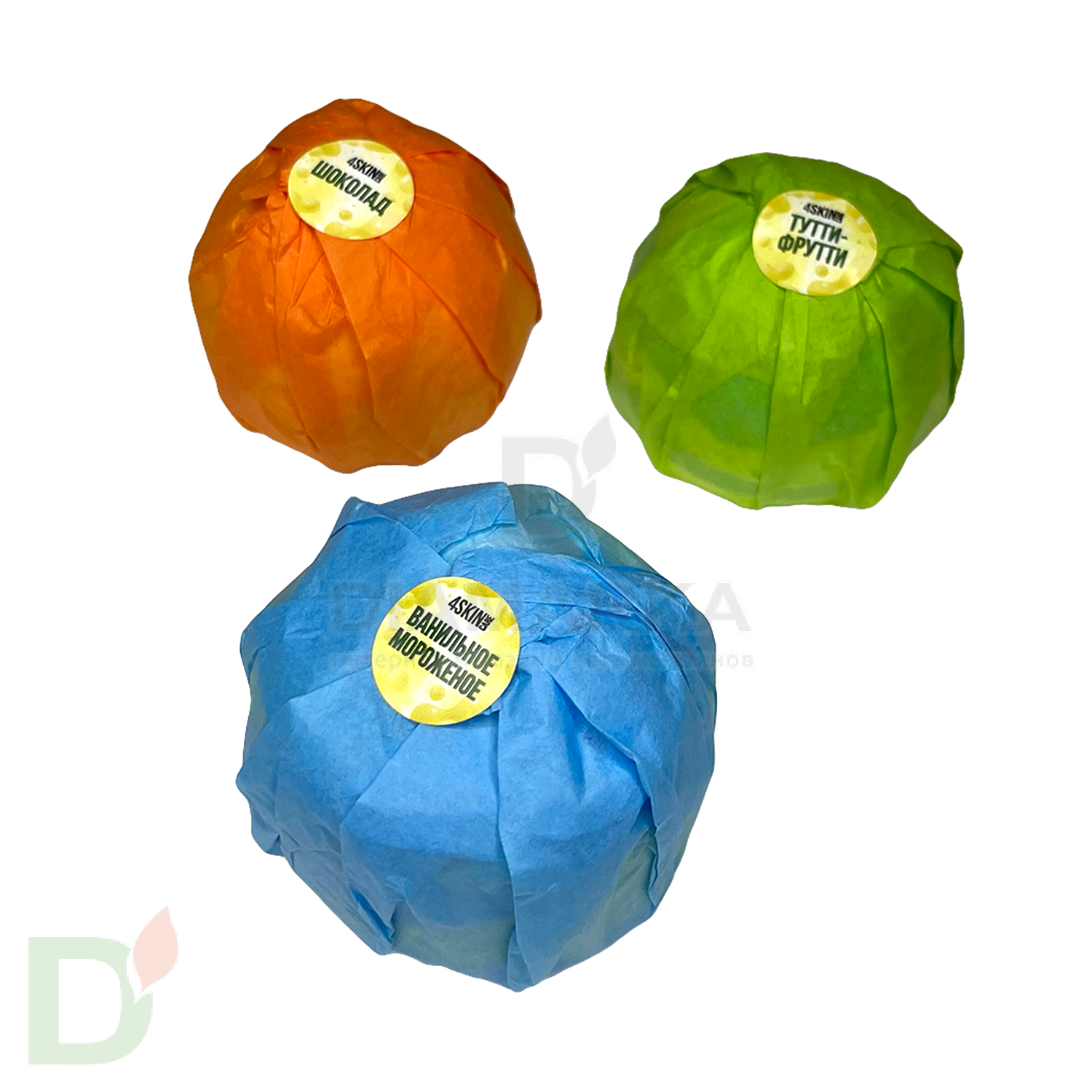 Бокс - Бомбочки для ванны детские (з шт в комплекте) в Волгограде