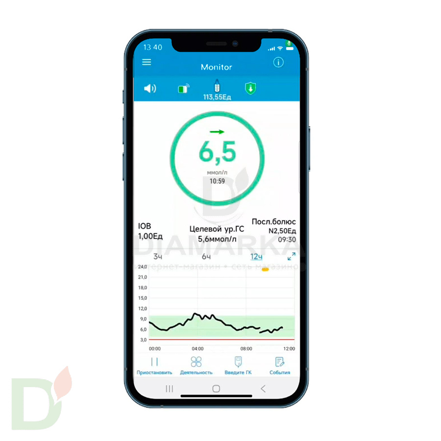 Помпа инсулиновая беспроводная MEDTRUM TouchCare SY-201