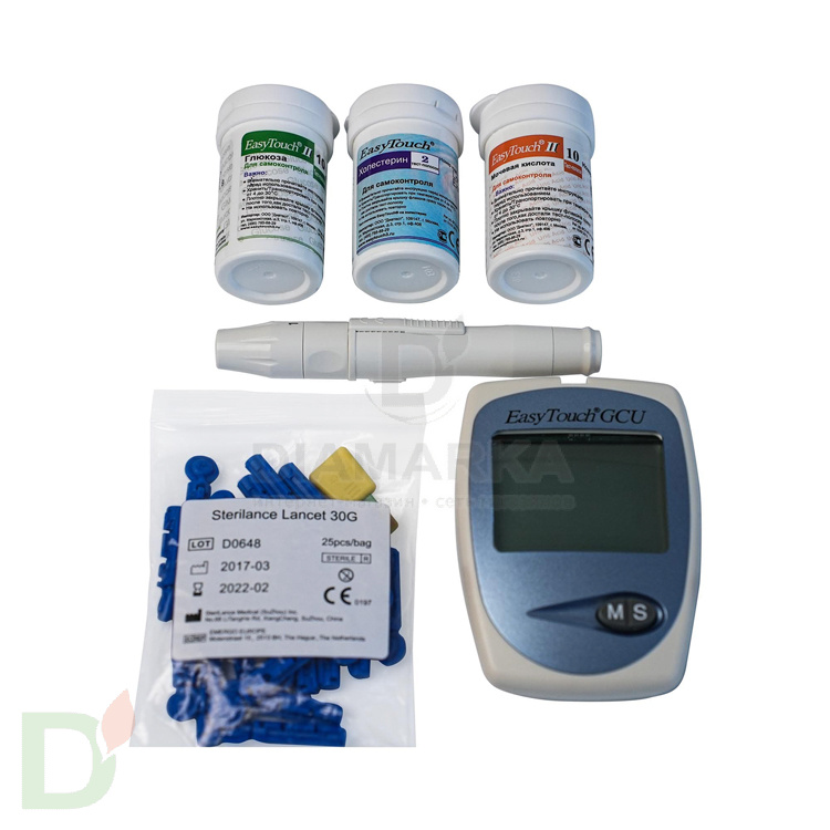 Биохимический анализатор ИзиТач (EasyTouch GCU) (глюкоза, холестерин и мочевая кислота в крови) в Волгограде