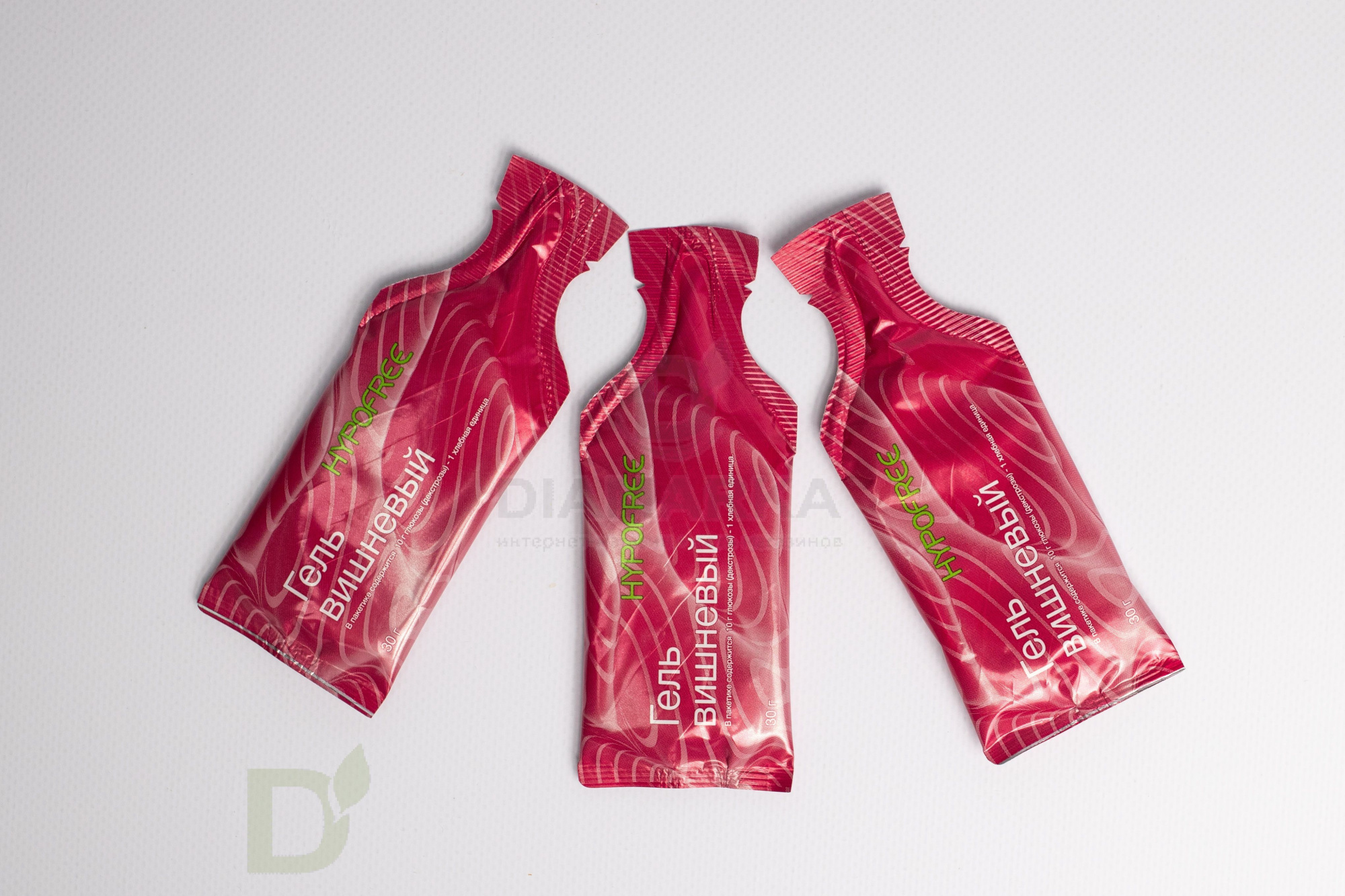 Гель HYPOFREE 1ХЕ Вишня, мягкая упаковка, 10 саше по 30мл в Волгограде