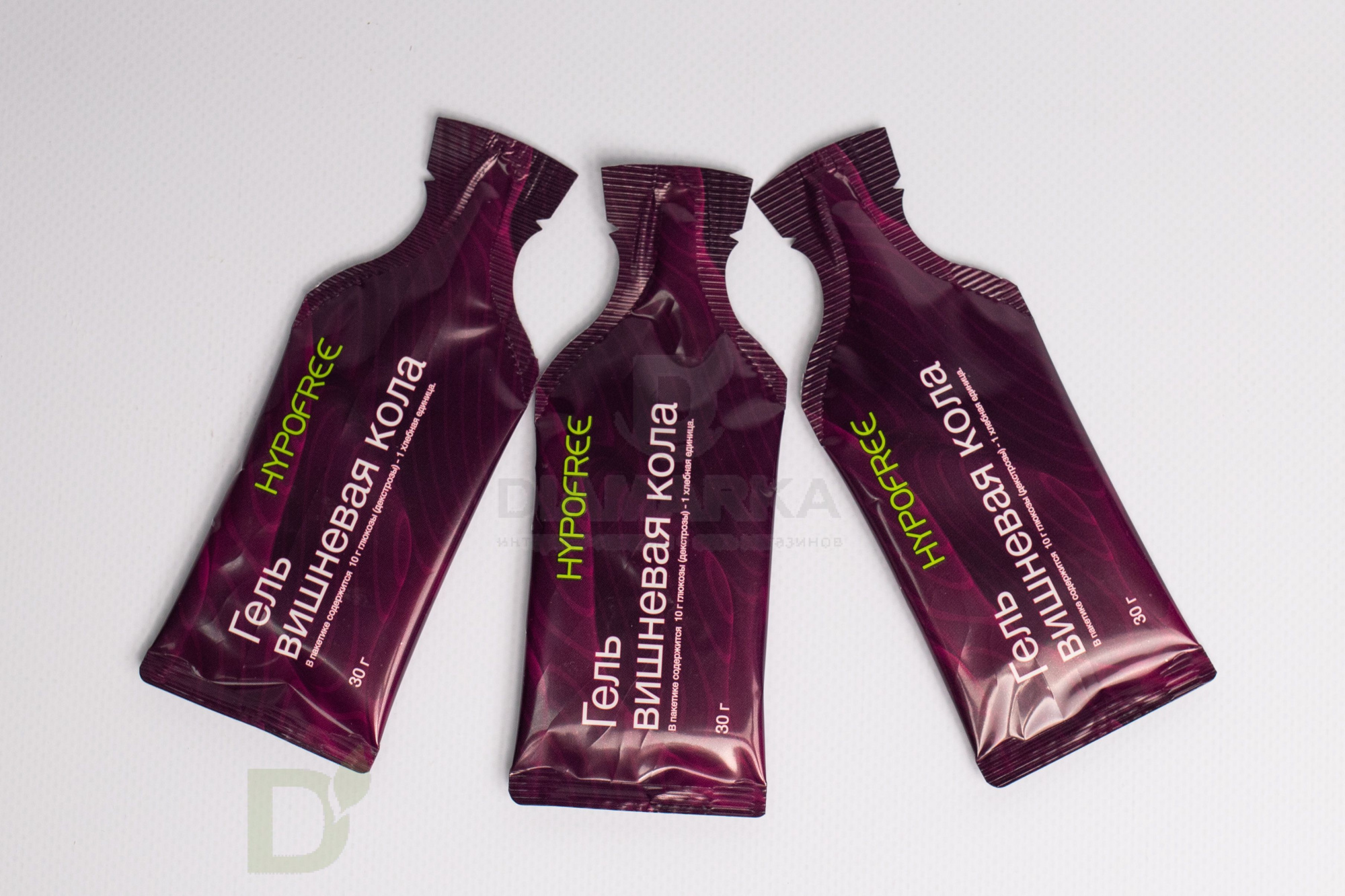 Гель HYPOFREE DIAMARKA 1ХЕ Вишневая Кола, мягкая упаковка, 10 саше по 30мл в Волгограде