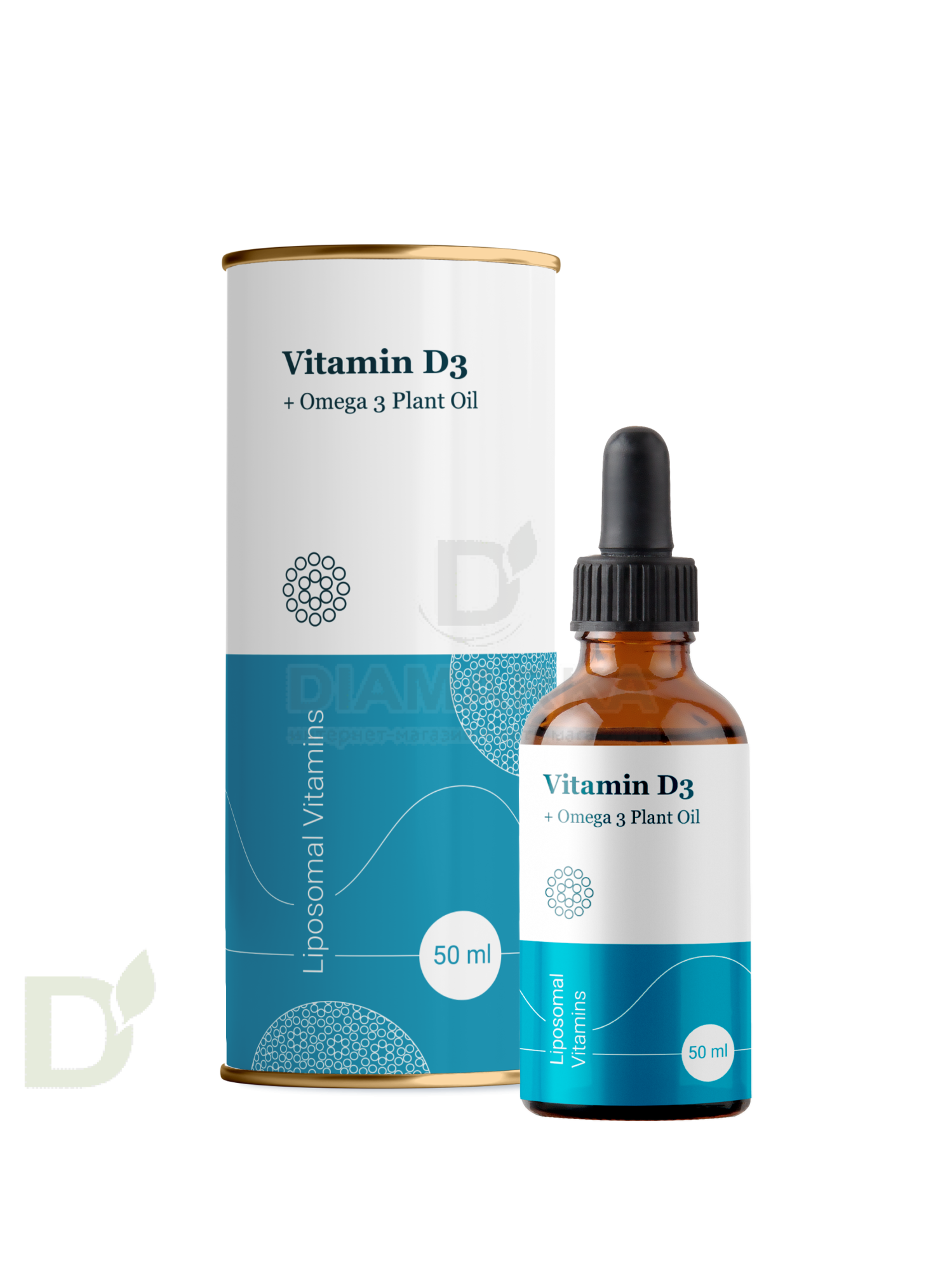 Витамины Liposomal Vitamins D3 + OMEGA 3, 50мл флакон в Волгограде