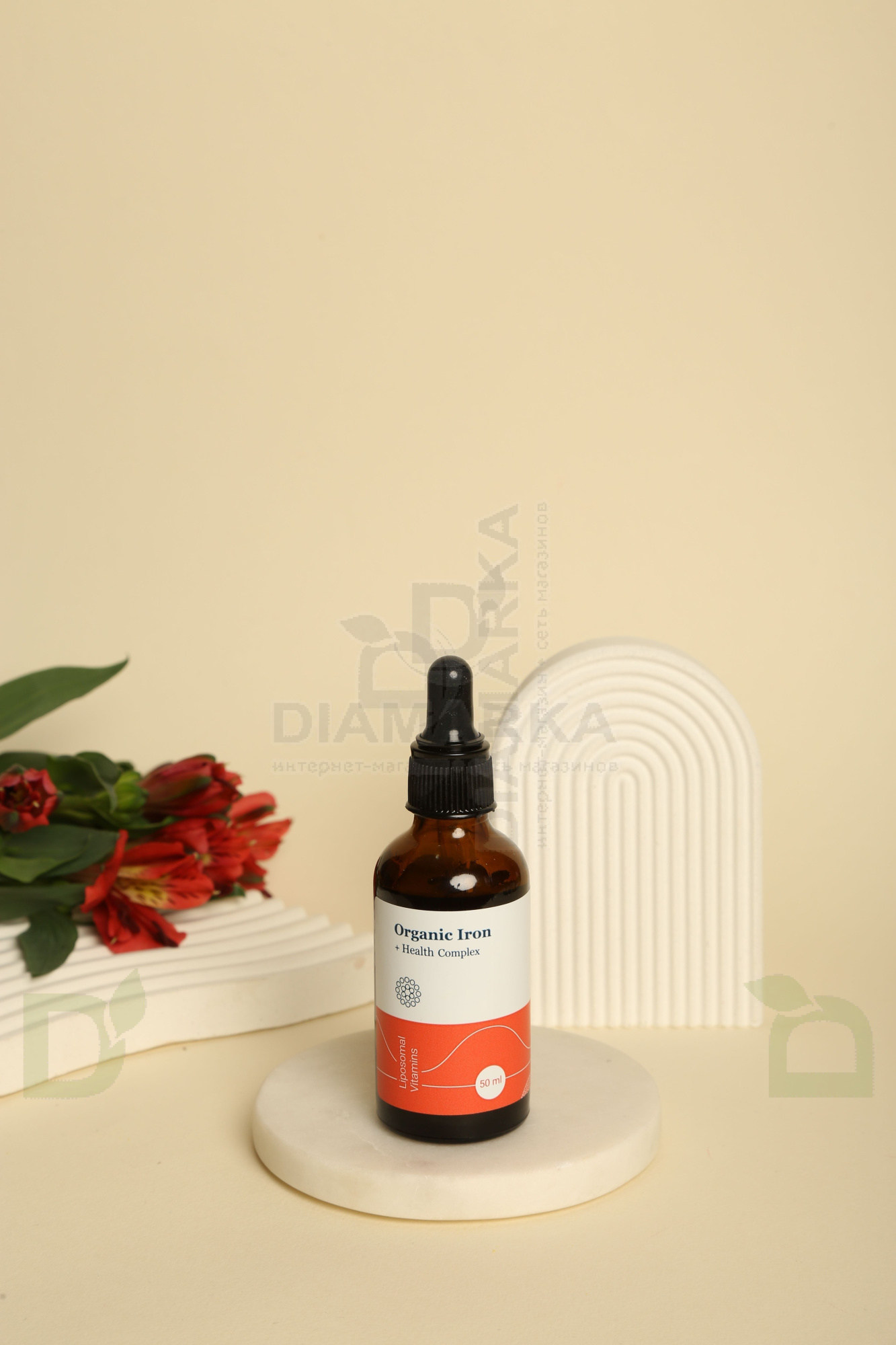 Витамины Liposomal Vitamins ORGANIC IRON 50мл флакон в Волгограде