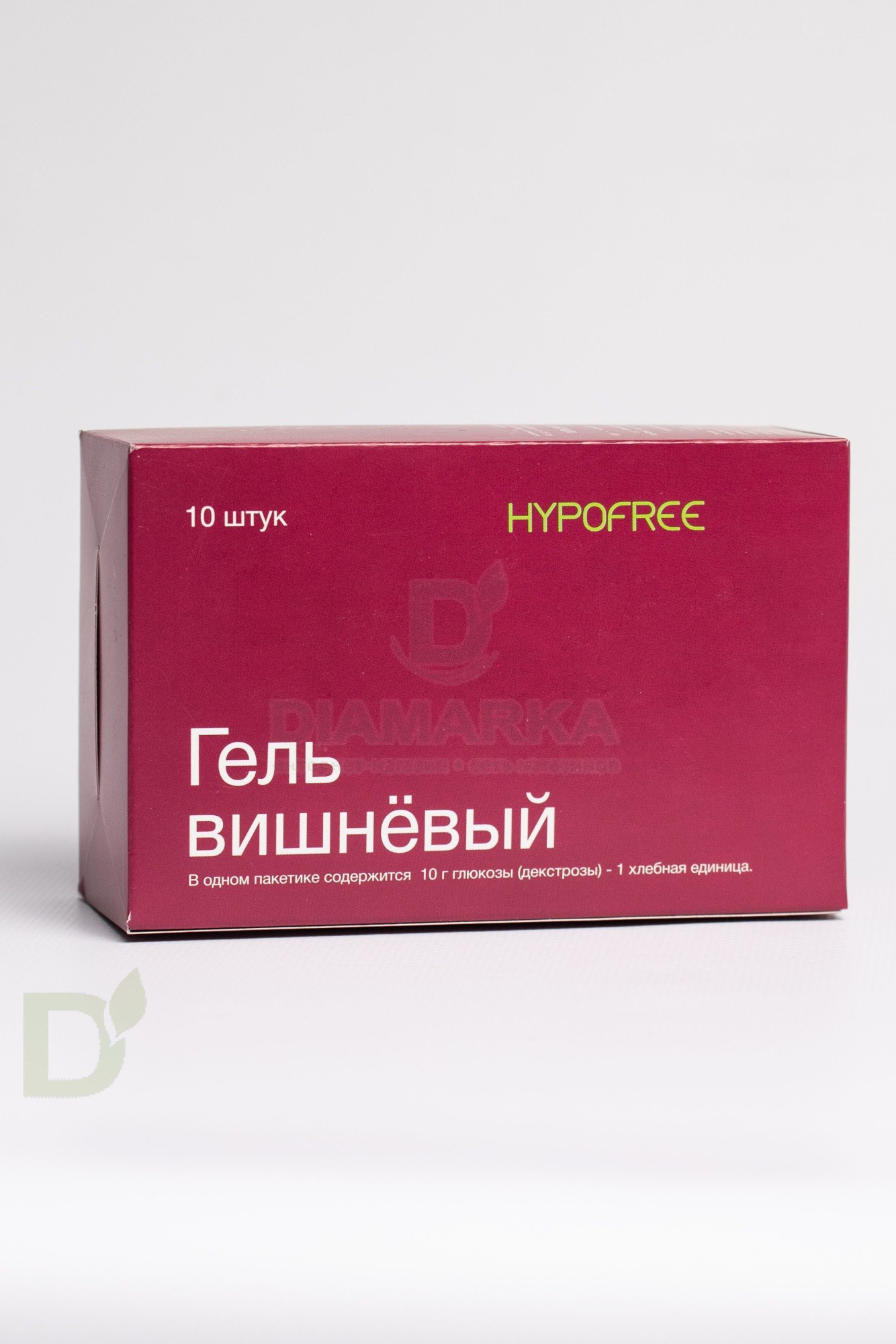 Гель HYPOFREE 1ХЕ Вишня, мягкая упаковка, 10 саше по 30мл в Волгограде