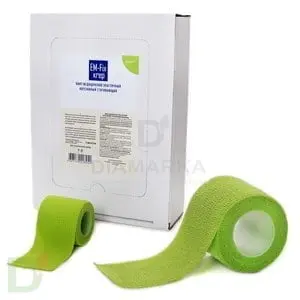 Бинт эластичный когезивный EM-fix krep Лайм, 5 см х 4,5 м в Волгограде