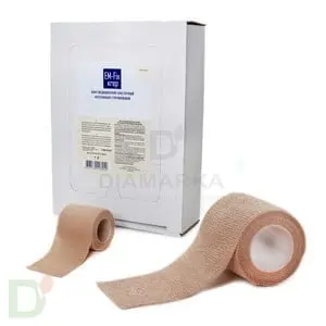 Бинт самофиксирующийся EM-fix krep БЕЖЕВЫЙ, 5 см х 4,5 м