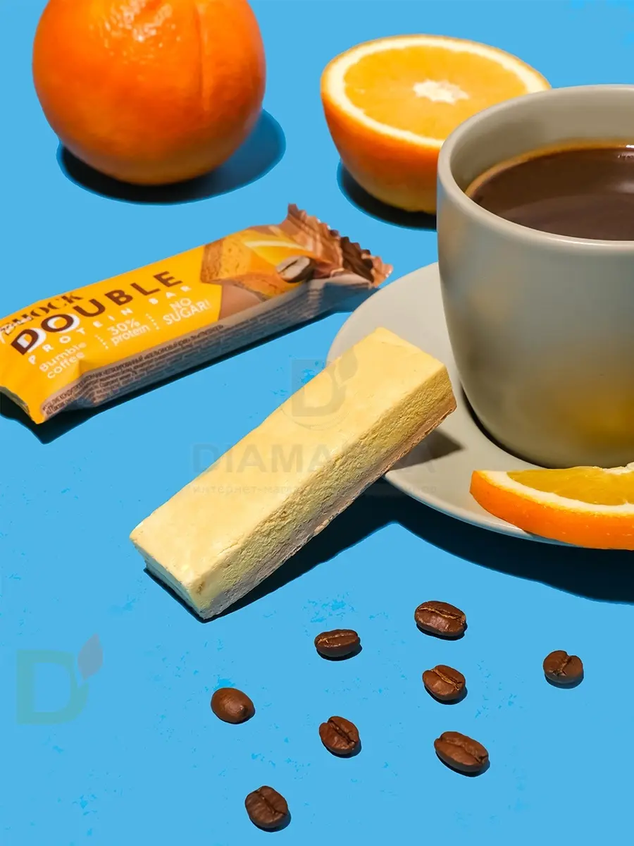 Батончик протеиновый FitnesShock Апельсиновый кофе 40гр. в Волгограде