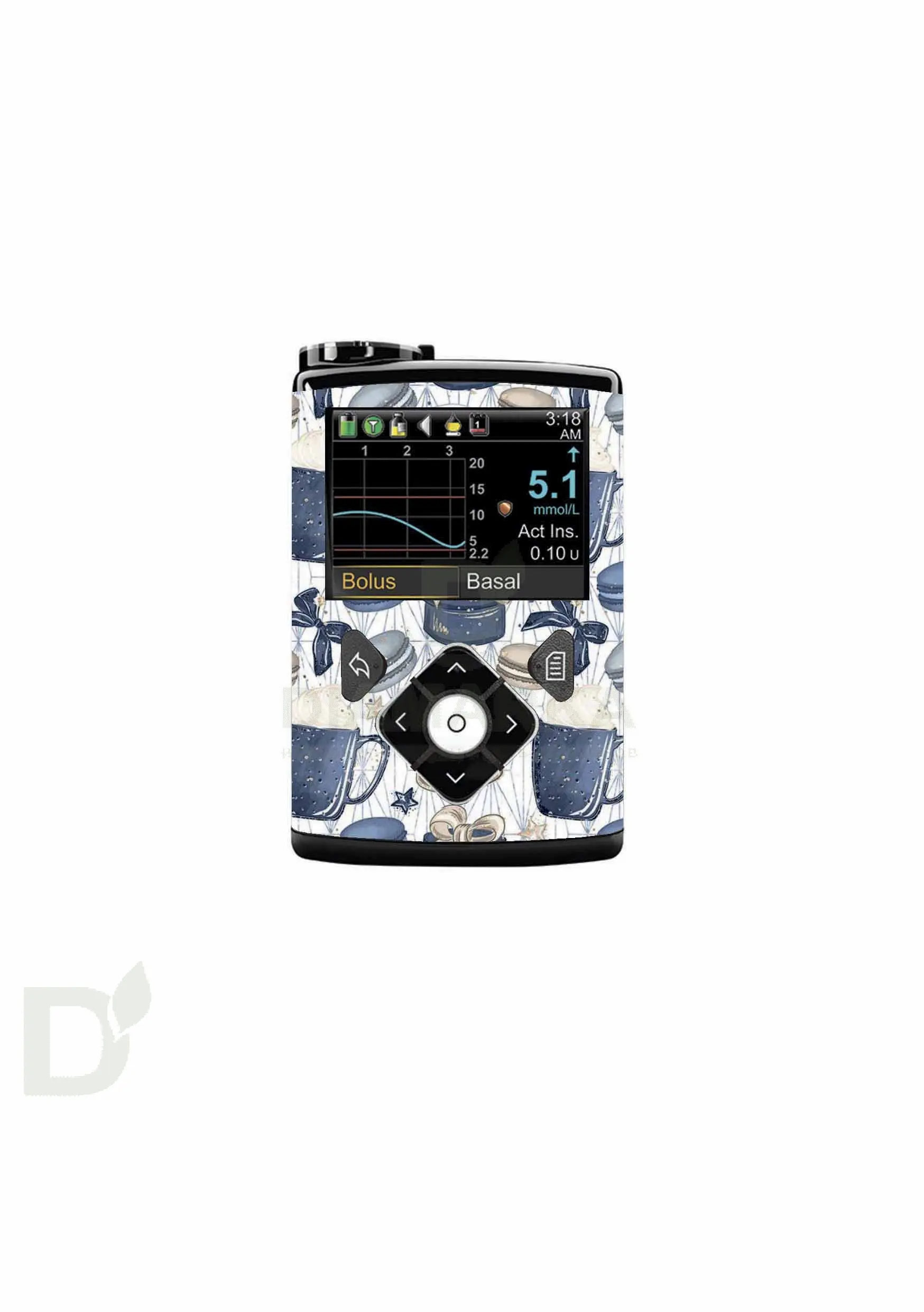 Наклейка на инсулиновую помпу Медтроник 640G, 720G, 740G и 780G