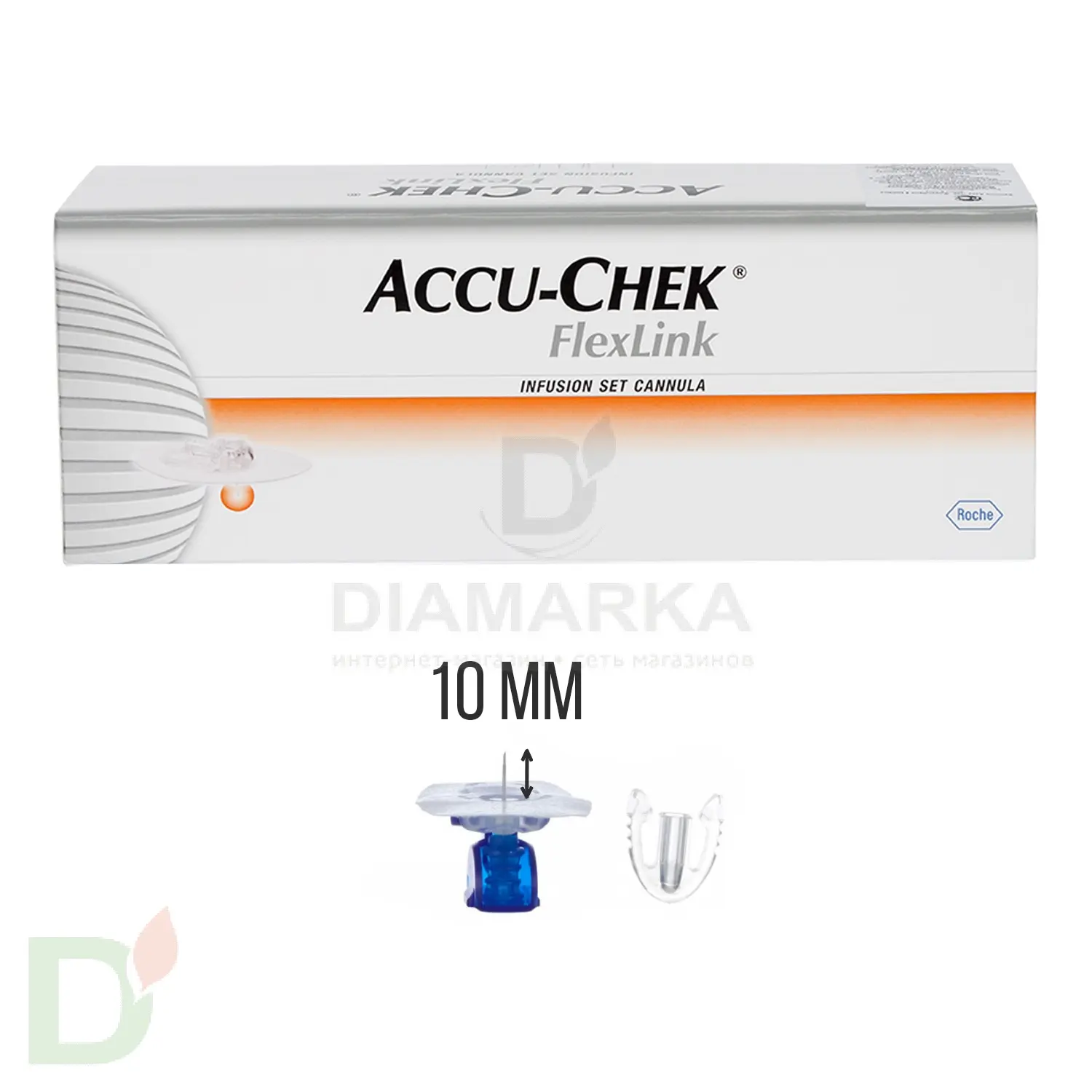Акку-Чек Флекс-Линк, игла 10 мм (канюля), 1 шт. в Волгограде