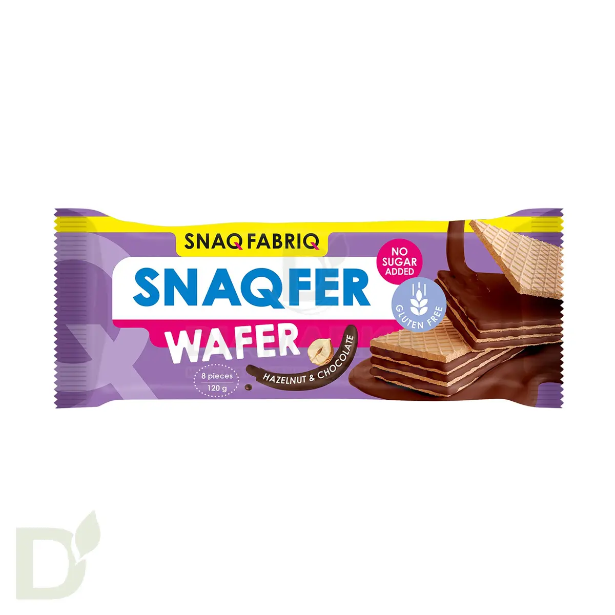 Вафли Snaq Fabriq WAFER неглазированные шоколад-фундук, 120гр в Волгограде