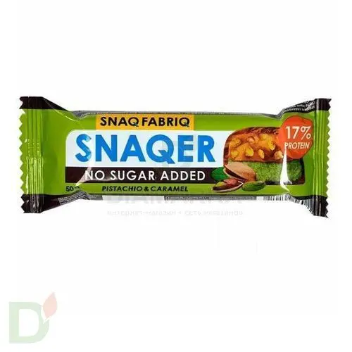 Батончик Snaq Fabriq глазированный Фисташка и карамель 50гр. в Волгограде