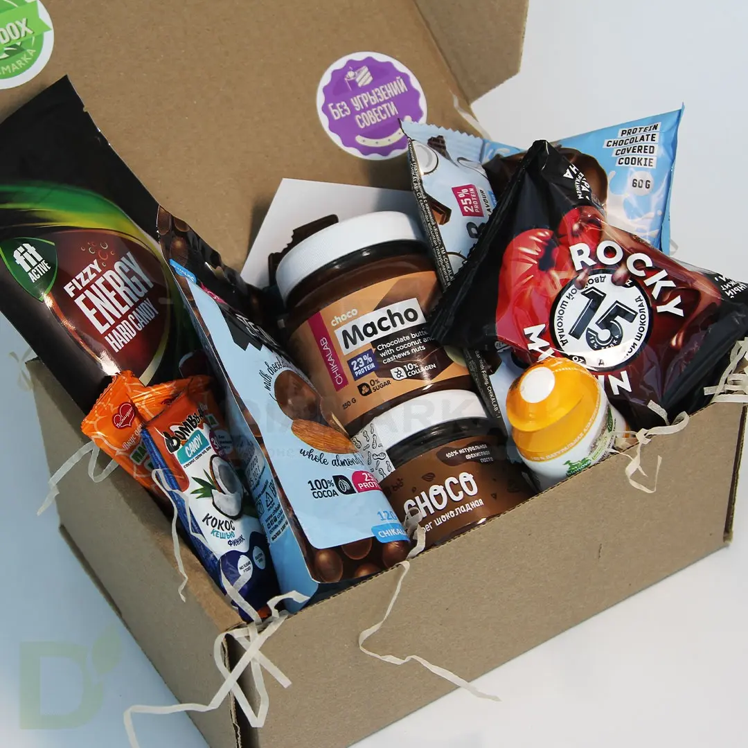 Бокс с полезными продуктами "ПП-box Без угрызений совести" в Волгограде