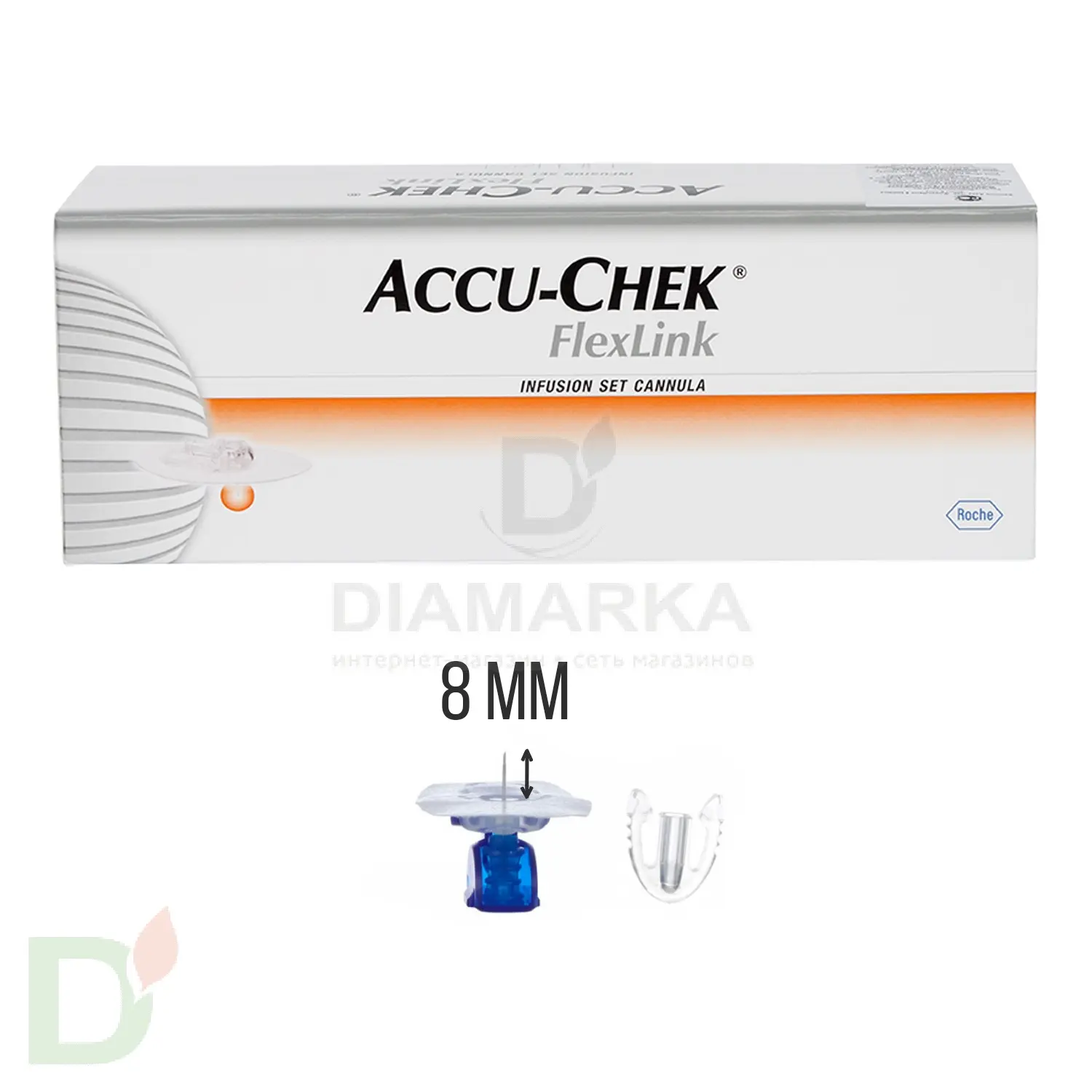 Акку-Чек Флекс-Линк, игла 8 мм (канюля), 1 шт. в Волгограде